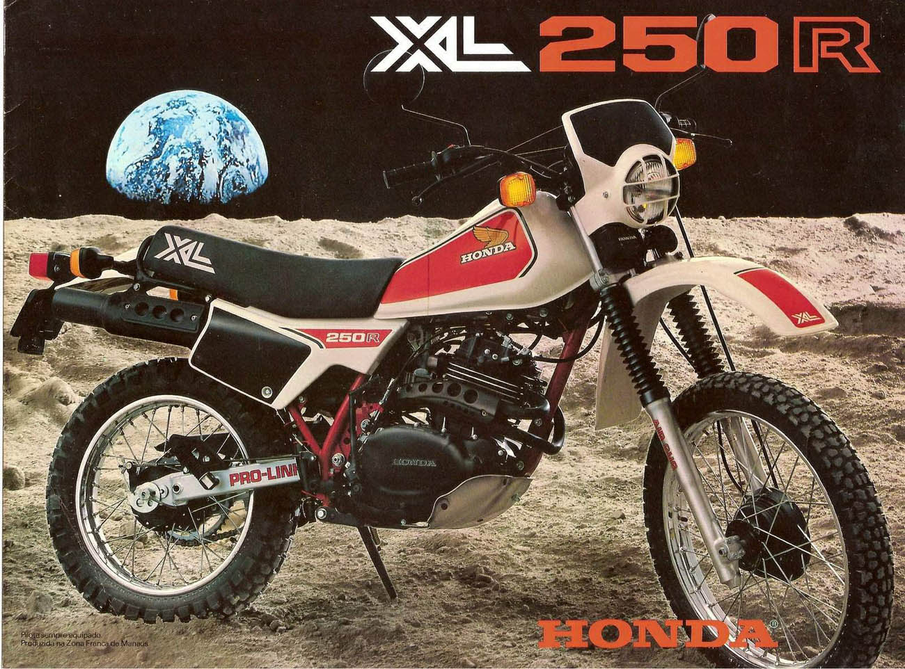 1983 Brussels Honda XL 250R